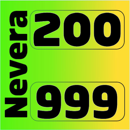 Numero 200 - 999 Nevera