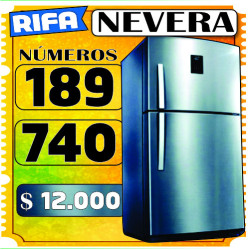 Números 189 - 740 Nevera