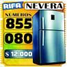 Números 855 - 080 Nevera
